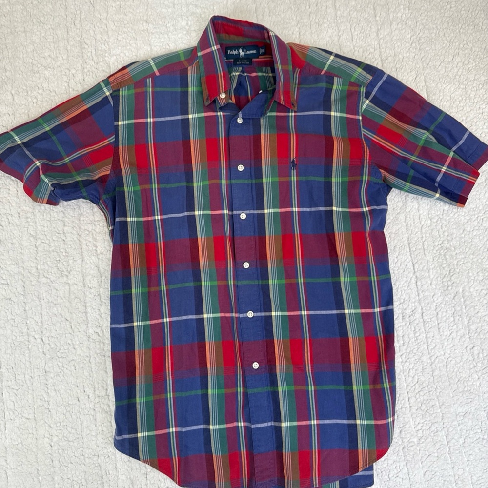 Ralph Lauren Men's Multicolor Plaid Shirt